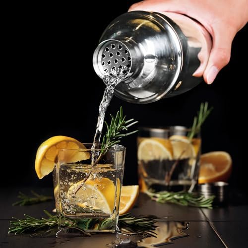 FrutPunch Cocktail Shaker Set, 8-piece Bar Set, Practical Bartender Kit