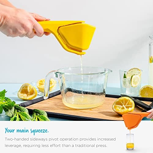 Dreamfarm Fluicer Fold-Flat Citrus Juicer - Orange