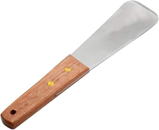 Ice Cream Metal Spade Heavy Duty Stainless Steel Dessert Shovel Wooden Handle Butter Cutter Kitchen Utensil
