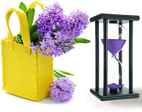 Hourglass for 60 Minutes Sandglass Timer for Home Office Festival School Game Sand Timer Sandglass Timer 60 Min