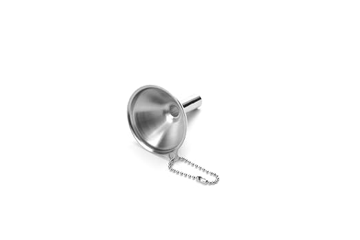 Fox Run Metal Kitchen Funnel, Mini 2", Stainless Steel