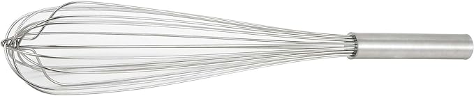 Soro Essentials- 22" Stainless Steel French Whip Whisk with Thick Rigid Wire- Wire Whisk Kitchen Whisk Balloon for Whisking Cooking Beating Blending Stirring Ingredients Mixing Sauces Baking Tools