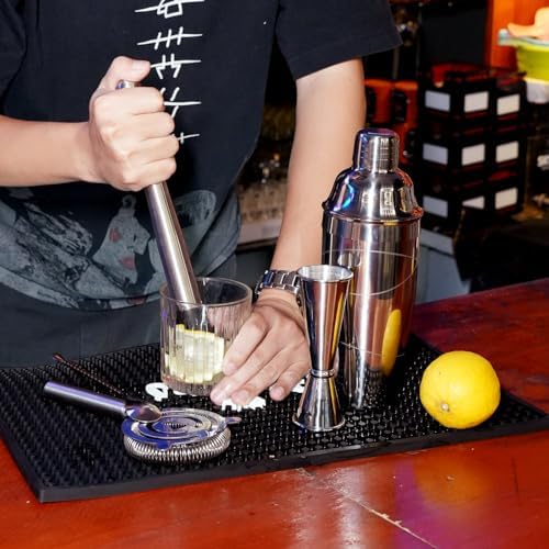 Lexenic 6-Piece Cocktail Shaker Set Bartender Kit-(Kit E)