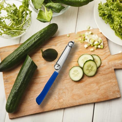Quick Slicing Knife, 2024 New Magic Fruit Vegetable Peeler Peeling Slicing Knife Multifunctional Stainless Steel Fruit Slicer for Vegetables, Julienne Peeler Vegetable Peeler Slicer for Kitchen (1pc)