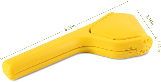Lemon Squeezer, Effortless Manual Flat Lime Juicer Hand Press | Easy to Make Juice From Lemon, Lime, Citrus, Orange, Fruits, Folds Design For Saving Space Storage