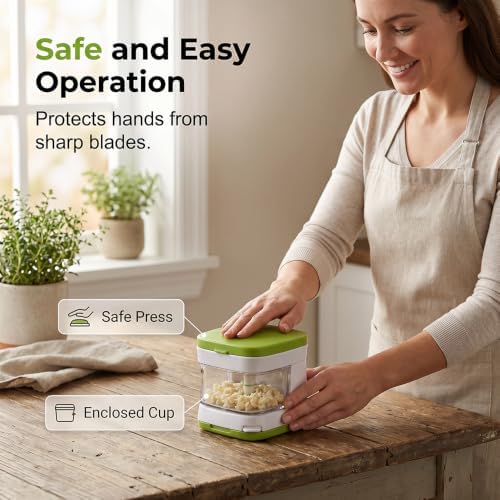 Manual Garlic Masher, 2026 New Multifunctional Garlic Chopper (1)