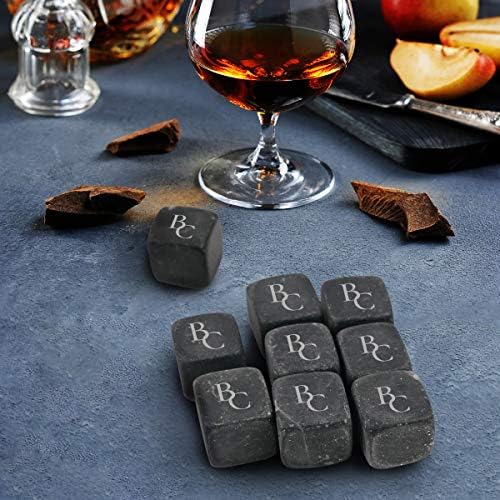 Personalized Whiskey Stone Set