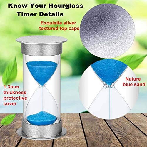 SuLiao Hourglass Sand Clock Timers: 30 Minute Hour Glass Timer,Sand Watch for Kids Teachers Classroom Games