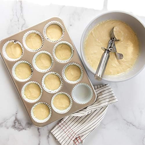 Nordic Ware Large Cookie Scoop, 3 Tablespoon Capacity, Silver