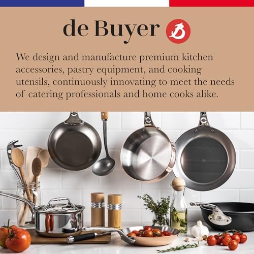 de Buyer UNIVERSAL CORE CONCEPT Manual Corer, Orange - 0.5” - Serrated Stainless Steel Blade - Ergonomic, Non-Slip Handle - Easy to Use