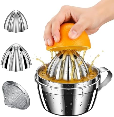 Homestia Citrus Orange Juicer Lemon Lime Fruit Hand Squeezer Kitchen Tool
