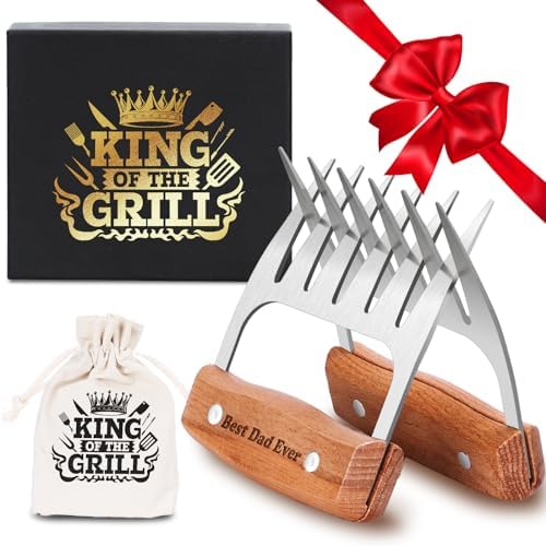 Stainless Steel Meat Shredder Claws, Best Dad Ever Gift
