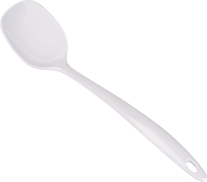 LACOR Melamine Classic Straight Ladle, White, 30 x 30 x 30 cm