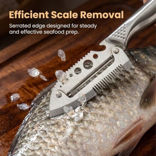 7-in-1 Stainless Steel Vegetable Peeler with Julienne & Herb Stripper 1pc
