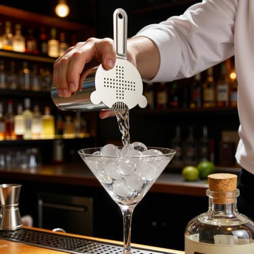 6-Piece Cocktail Shaker Set Bartender Kit Drink Shaker Bar Set