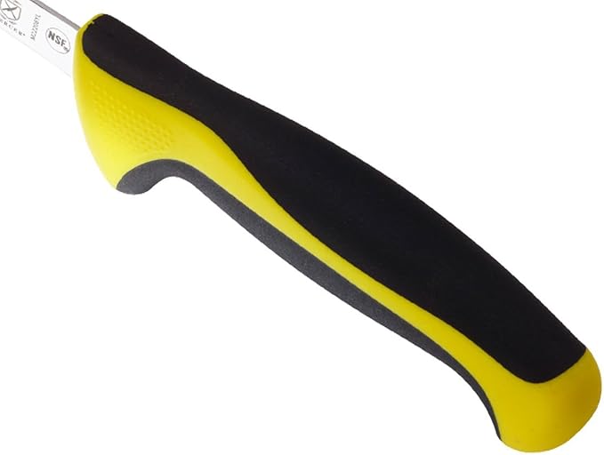Mercer Culinary Millennia Color Handle Cutlery 6" Narrow Boning Knife Yellow