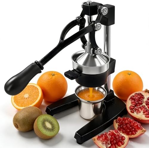 Manual Fruit Juicer Hand Press Citrus Squeezer for Home