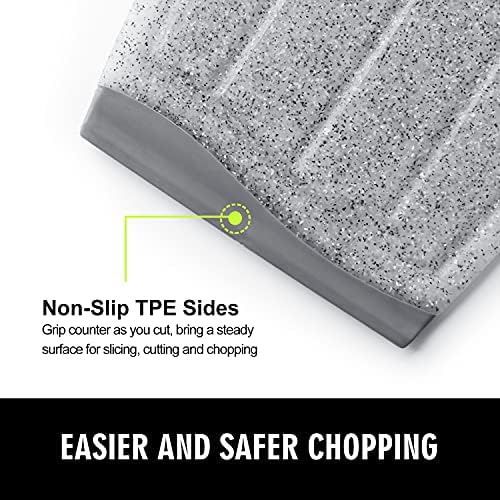 7.48" Small Plastic Cutting Board for Small Kitchen Task (Grey)