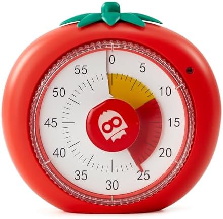 Magnetic Visual Timer, 60-Minute Countdown for Kitchen Classroom Homework