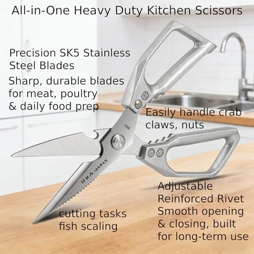 DAMILA Heavy Duty Stainless Steel Kitchen Shears