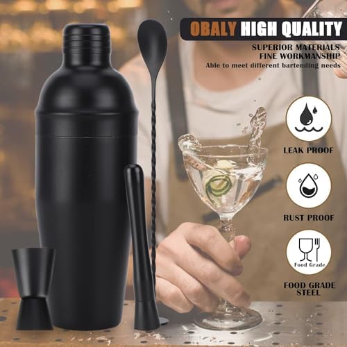 Cocktail Shaker Set Drink Shakers Bar Cart Accessories