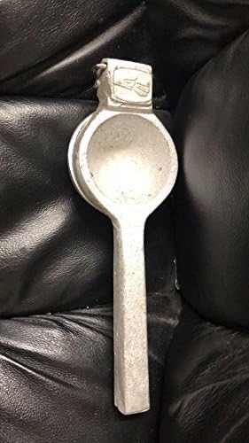 Made in Mexico Unpolished Mexican Cast Aluminum Metal Lime Exprimidor de Lima Manual Squeezer Hand Juicer Mejico