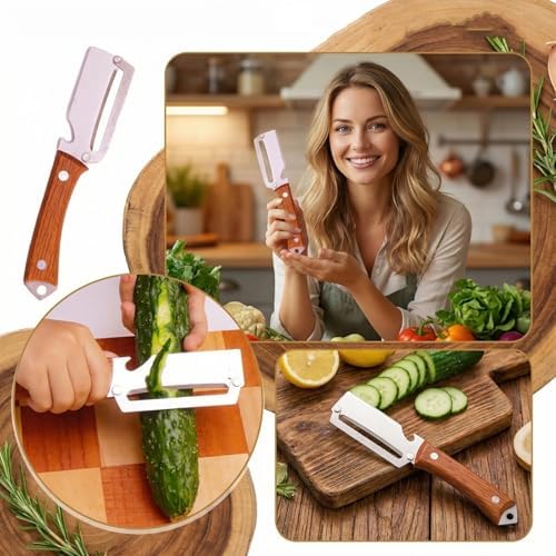 Kitchen Multi-Function Stainless Steel Thickened Fruit Peeler Knife Multifunctional Peeler – Kitchen-Grade Potato Peeler