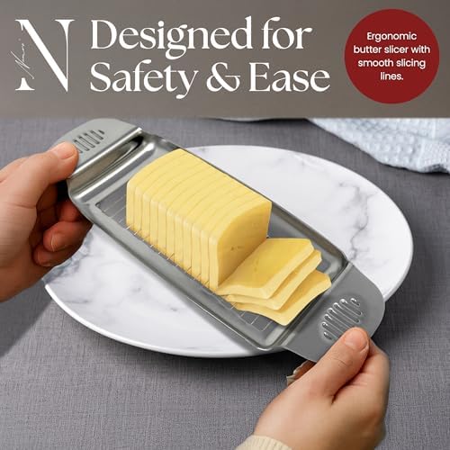 Namre Wire Butter Slicer Cutter, Stainless Steel