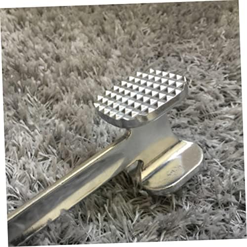 LABRIMP Professional Steak Hammer Small Aluminum Alloy Tenderizing Meat Hammer Meat Tenderizer for Beef Chicken Kitchen Tenderizers