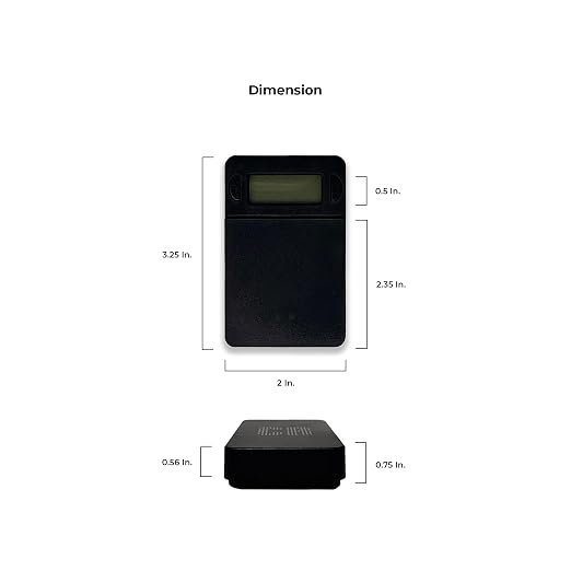 CR Scale Digital Pocket Scale - 1pc Premium Digital Food Scale 600g by 0.1g Digital Grams Scale Weight Scale Kitchen Scale Black Gram Scale Portable Scale (JDS-P600) (Battery Included)