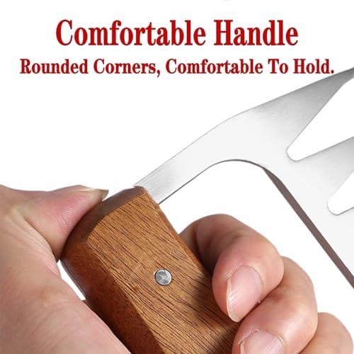 Personalized Stainless Steel Shredder Claws, Metal Meat Shredder Claws, Kitchen Papa Meat Claws, Custom BBQ Grilling Gifts for Men Women Dad Father Husband, Custom Meat Shredder, Grill Masters Gifts