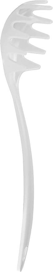 Spaghetti Spoon, Pasta Server, Fork with Ergonomic Handle, Heat Resistant, BPA Free with Ergonomic Handle,11.5 inch Melamine Utensil by Reston Lloyd, 6 piece set