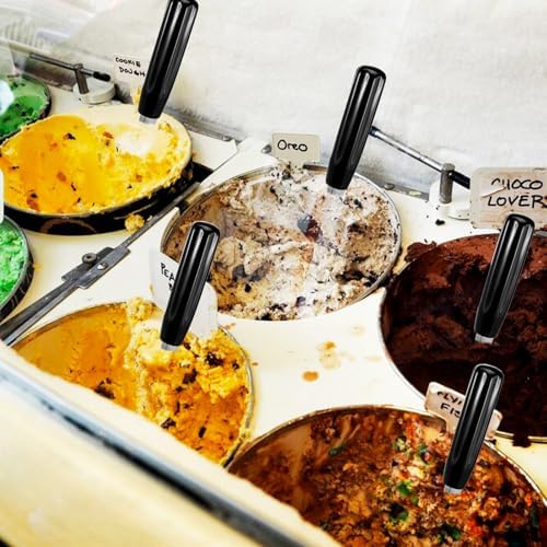 4 Pack Ice Cream Spade Heavy Duty - Stainless Steel Flat Ice Cream Scoop, Scooper for Hard or Creamy Dessert Spade Butter Cutter