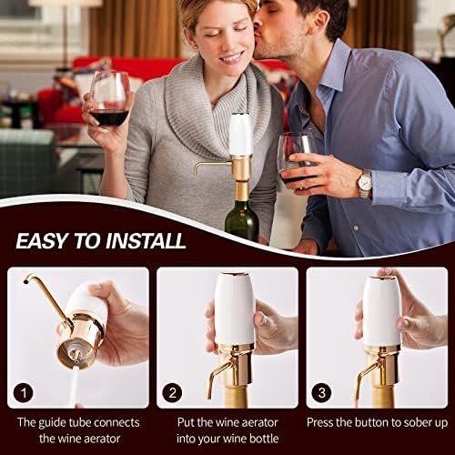 Electric Wine Aerator, USB Rechargeable Pourer