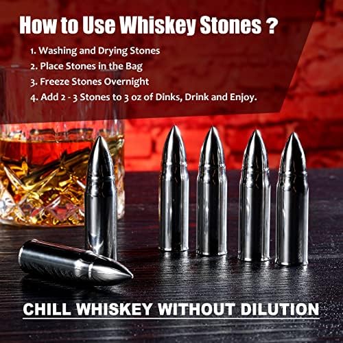 Whiskey Gifts for Men Husband, Anniversary Birthday Bourbon Gifts for Him