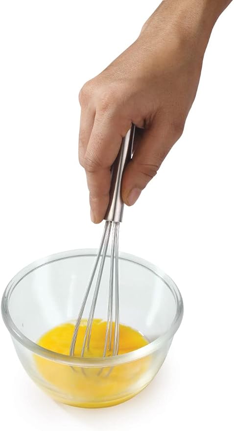 TIARA - Piano 3pc Whisks for Cooking, 3 Pack Stainless Steel Whisk for Blending, Whisking, Beating and Stirring, Enhanced Version Balloon Wire Whisk Set (7+8+10)inch