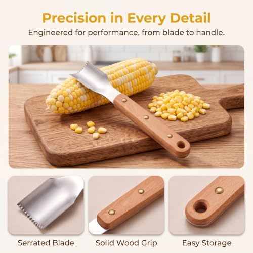 Corn Peeler for Corn on the Cob, Corn on the Cob Stripper Tool, Corn Peeler