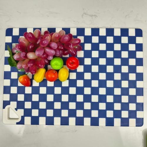 16" x 11" Reversible Durable Kitchen Cutting Board, Chopping, Dishwasher Safe, BPA-Free