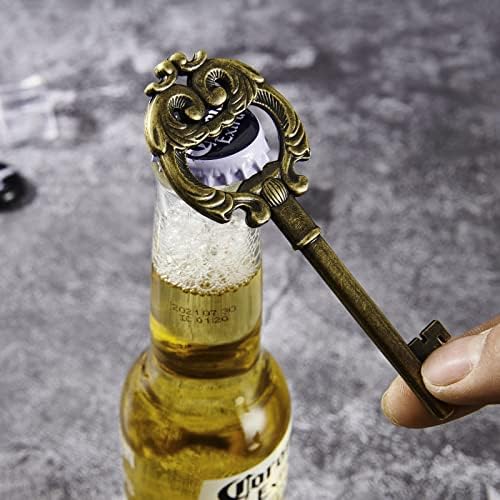 Vintage Key Wine Beer Bottle Opener for Bar Bartender Men and Women,Thanksgiving,Hallowmas,Christmas