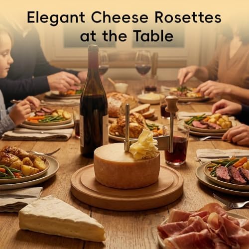 Flower Cheese Cutter Manual Rotating Cheese Shaver Tool
