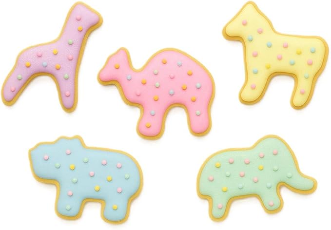 Mini Circus Animal Cookie Cutter 5 Piece Set from The Cookie Cutter Shop