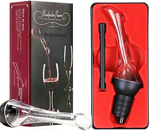 Wine Aerator Pourer - Premium Wine Pourer Decanter for Aerating Wine Instantly for Wine Lovers/Wine Accessories, Gift Box Included