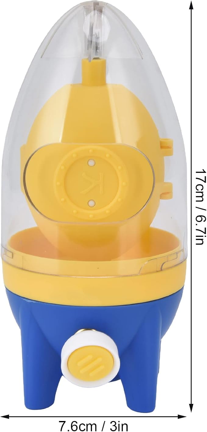 Egg Scrambler Shaker, Yolk Mixer, Portable Golden Egg Maker, Manual Egg Shaker, Egg Spinner Scrambler, Egg White and Yolk Spinning Mixer with Pull Rope to Make Hard Boiled Golden Eggs