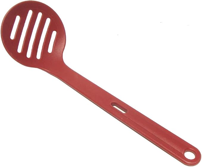 Tupperware Kitchen Duos Utensil Replacement Skimmer Red