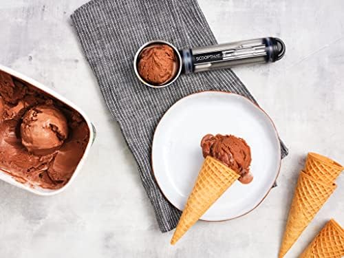 That! Inventions ScoopTHAT Radii Warming Ice Cream Scoop, Black/Grey, large
