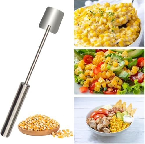 enttgo Corn Peeler, corn stripper for corn on the cob,Corn Cob Remover, Corn on the Cob Stripper, Suitable for Home Kitchens, Outdoor Dining (1 PCS)