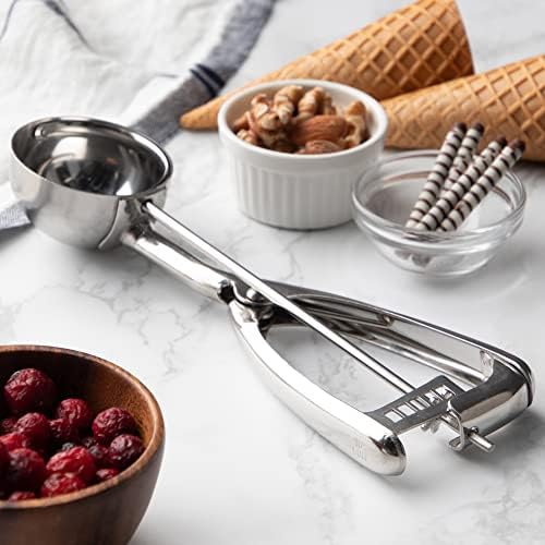 Endoshoji TKG FDT1203 Ice Cream Scoop Desher, #10, Diameter x Total Length 2.7 x 9.2 inches (69 x 233 mm), Capacity 3.9 fl oz (100 cc), Rust-resistant Stainless Steel, Hygienic, Convenient for Potato