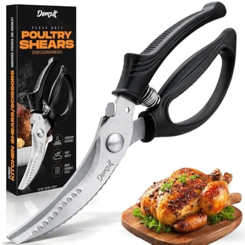 Heavy Duty Poultry Shears, Spatchcocking & Bone Cutting Scissors