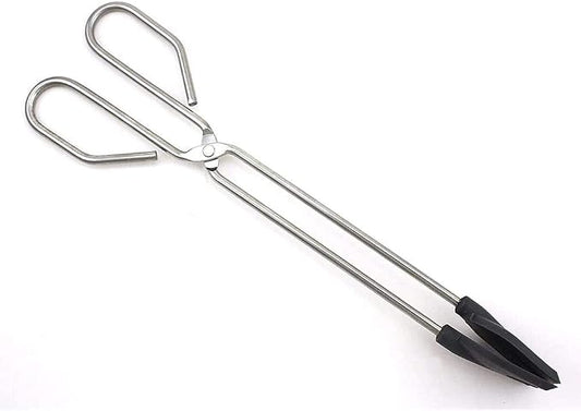 Fackelmann 00040 Kitchen Tongs with Silicone Blades 30cm