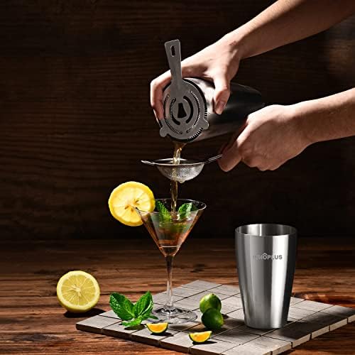 Cocktail Shaker,Cocktail Shaker Set 6 Pcs,27OZ Drink Shaker